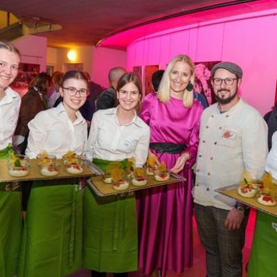 Filmpremiere „Die Reise auf den Gipfel der Salzburger Ernährungspyramide“ im Stadtkino Hallein. 